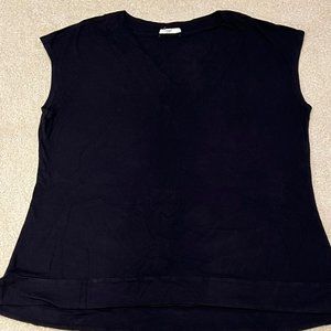 Eloquii Womens Plus Size Sleeveless V Neck Top - Size 18 / 20